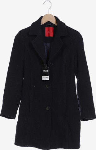 s.Oliver Jacket & Coat in S in Blue: front