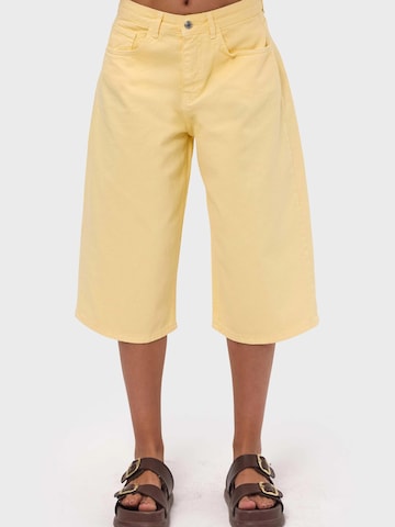 IT'S BASIC Baggy Jeans 'BAGGY BERMUDA SHORT'‌‌‌ in Gelb