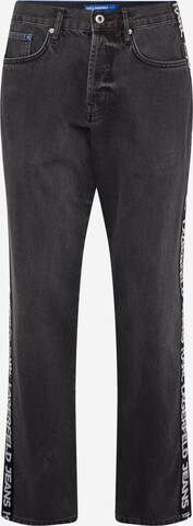 KARL LAGERFELD JEANS - regular Vaquero en negro: frente