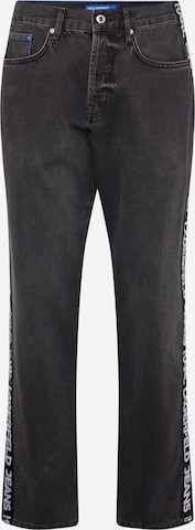 KARL LAGERFELD JEANS Regular Jeans in Black: front