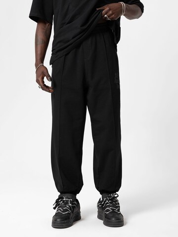 Loosefit Pantaloni 'Oise' di VAMOS CLO in nero: frontale