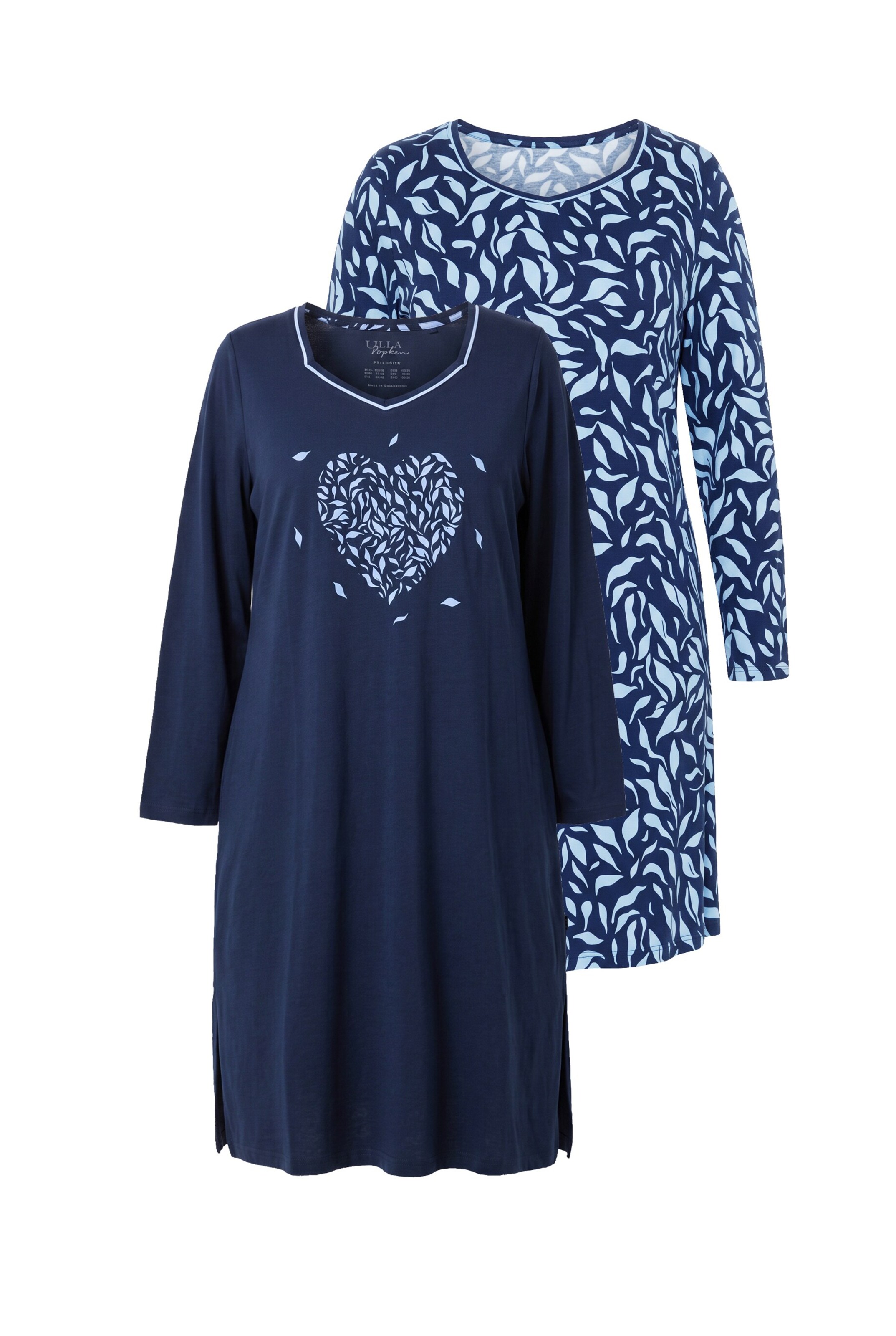 Ulla Popken Nightgown in Mixed colors: front
