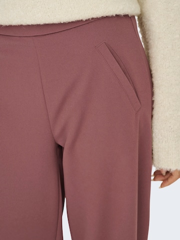 JDY Широки крачоли Панталон 'JDYLOUISVILLE CATIA' в розово