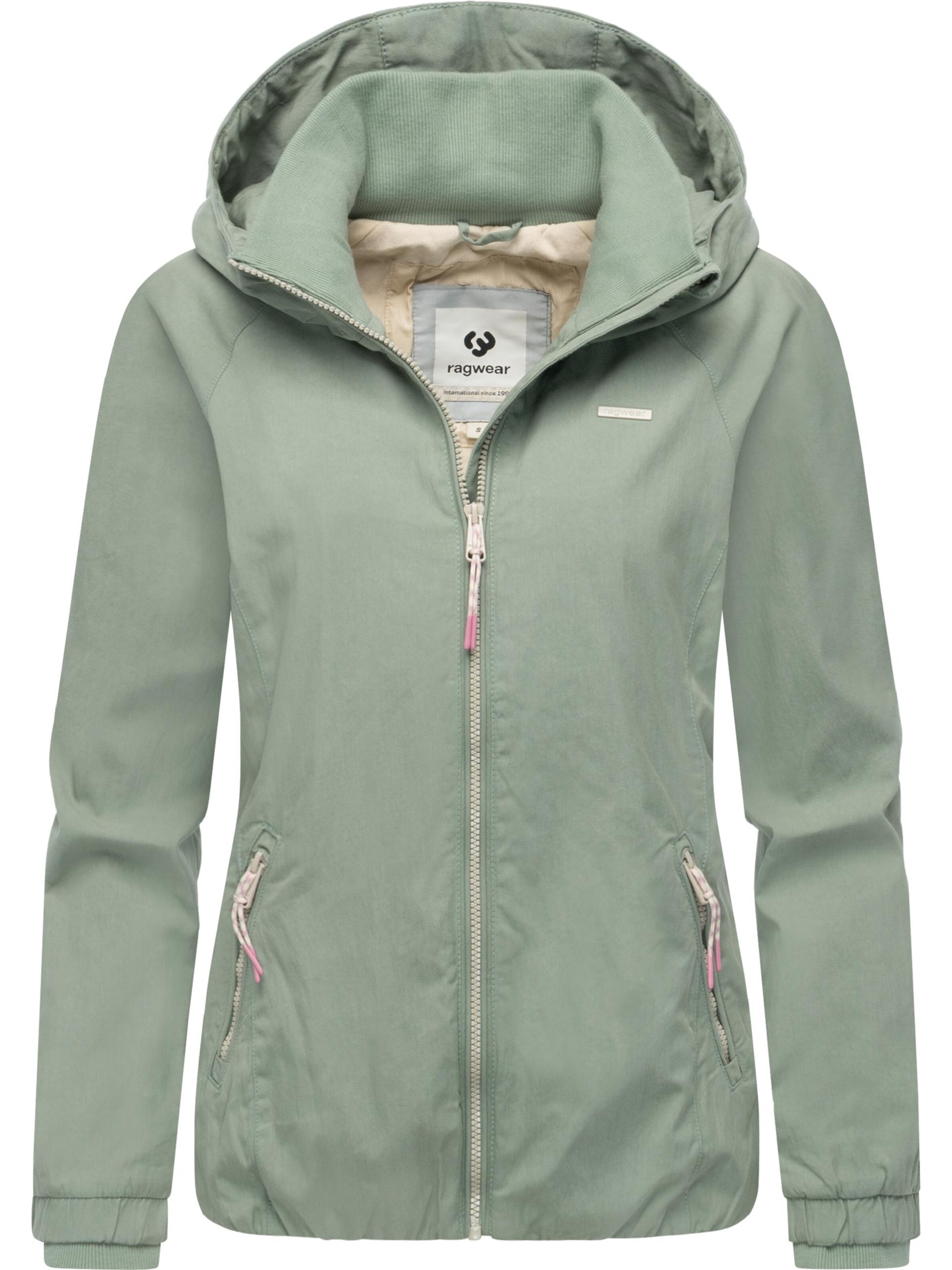 Ragwear Weatherproof jacket 'Dizzie' in Green