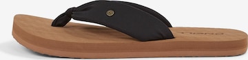 O'NEILL T-bar sandals 'Ditsy Sun' in Black: front