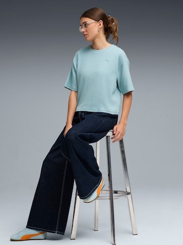 PUMA - Camiseta 'Puma Ess Elevated Relaxed Tee' en azul