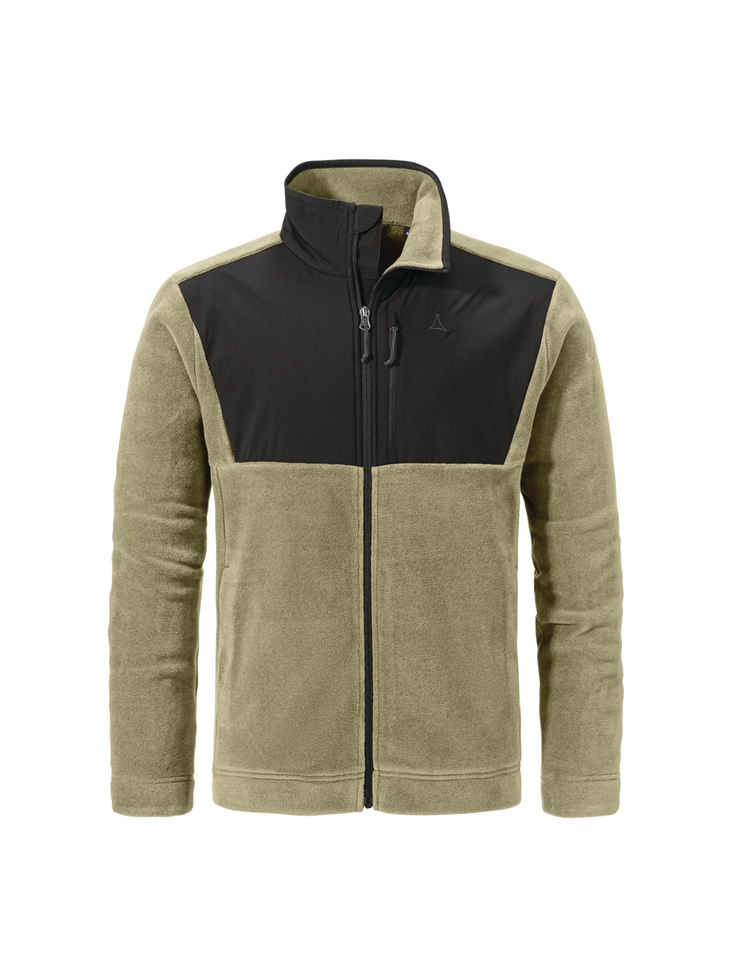 Schöffel Funktionsfleecejacke 'Gregale' in Grün: Vorderseite