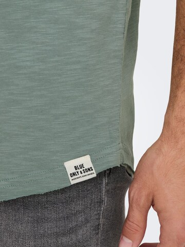 Only & Sons - Camiseta 'Benne' en verde