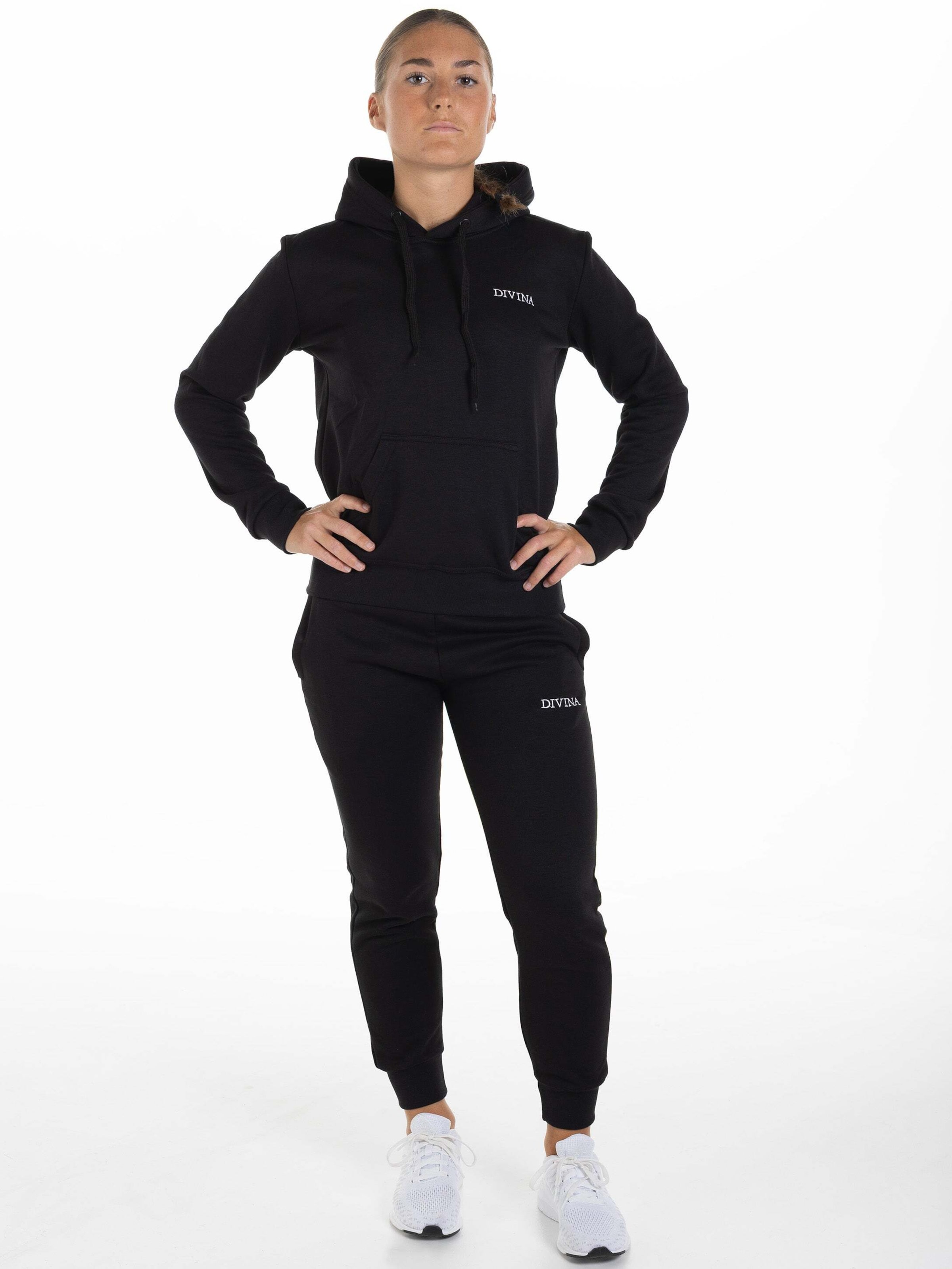 Divina Broek 'Comfy' in Zwart