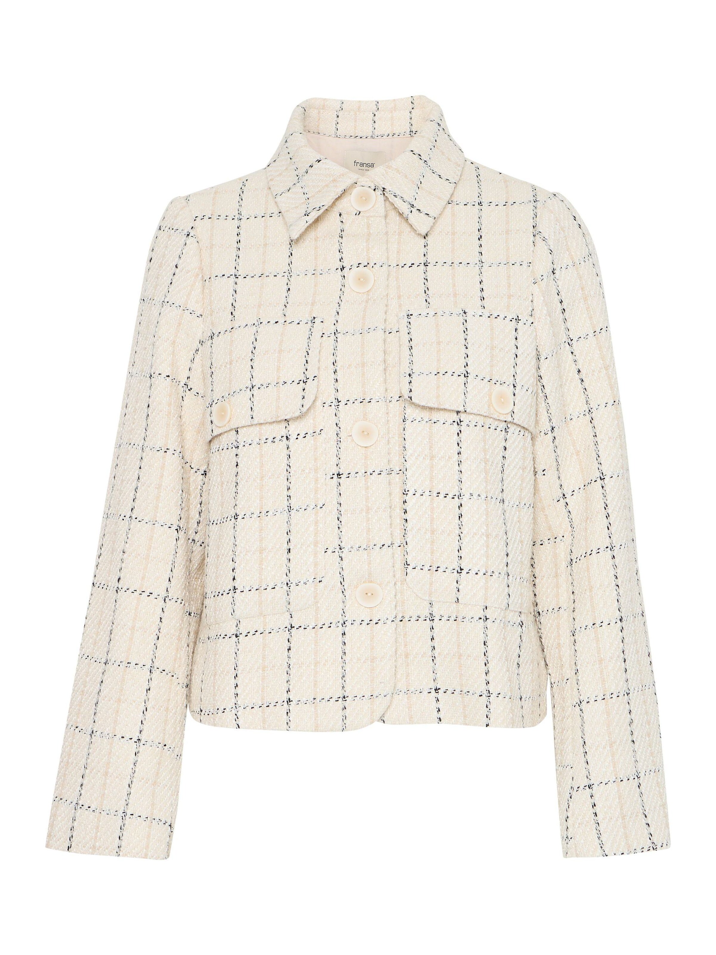 Veste mi-saison ' FRCHANI JA 1 ' Fransa en beige : devant