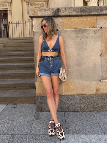 Regular Jeans ' Isa' de la Hoermanseder pe albastru