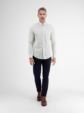 LERROS Regular fit Button Up Shirt in White