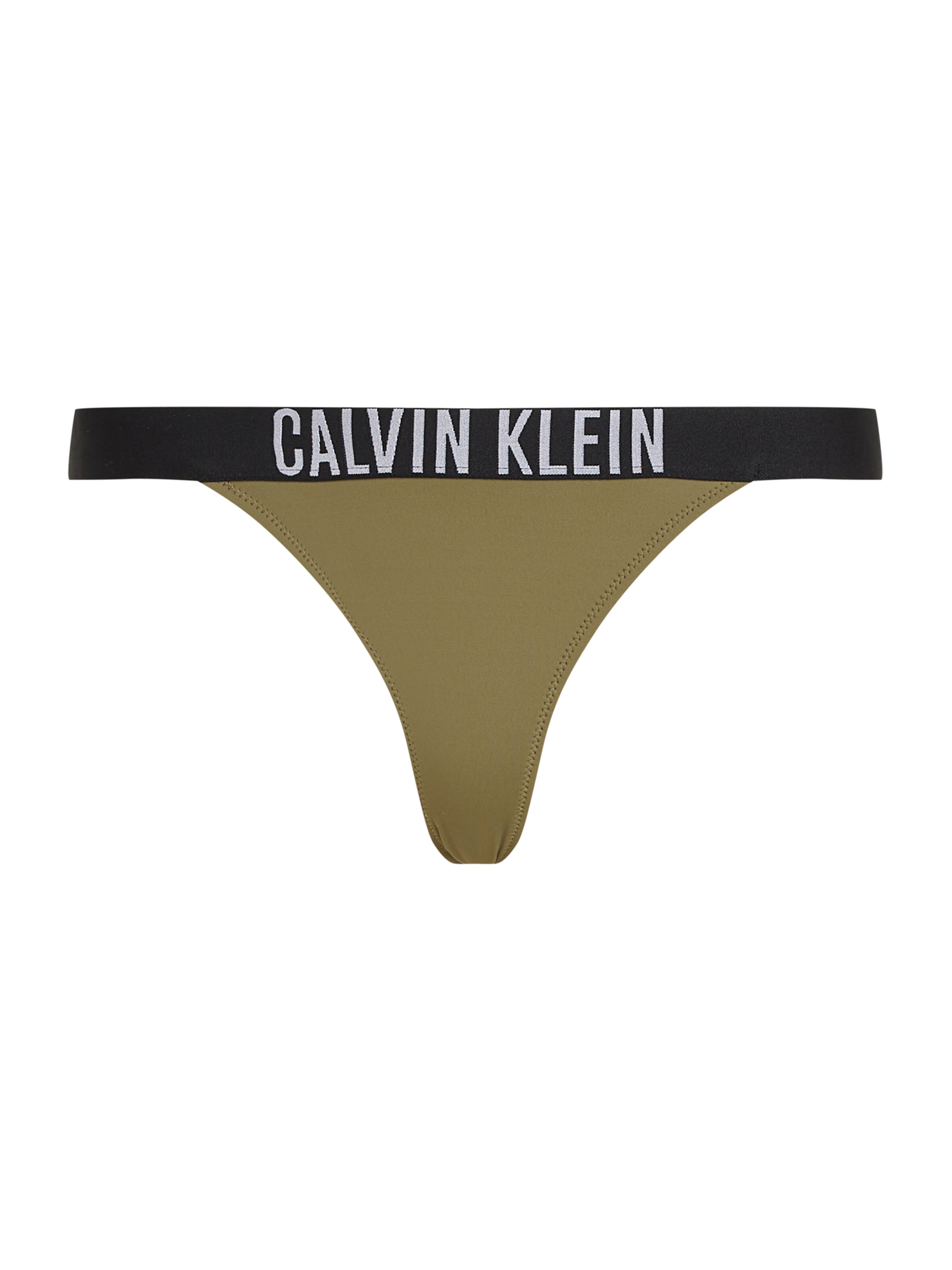 Bas de bikini Calvin Klein Swimwear en vert : devant