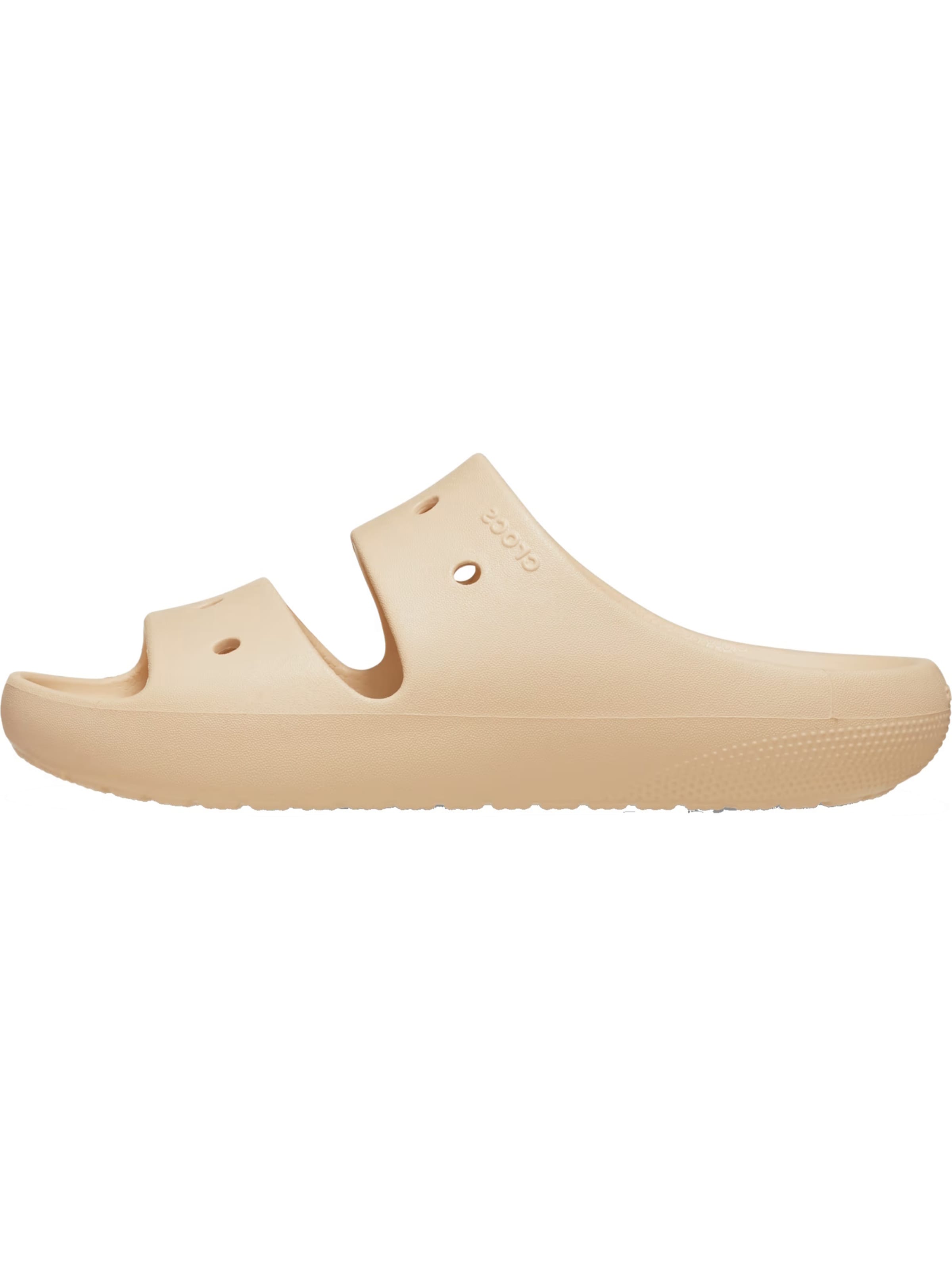 Crocs Mule 'Classic 2.0' in Beige: front