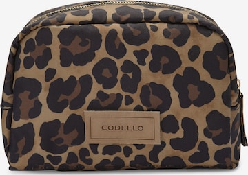 CODELLO Make up tas in Bruin: voorkant