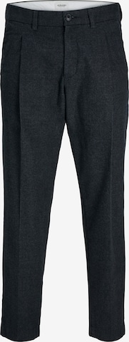 Pantaloni con pieghe di JACK & JONES in nero: frontale