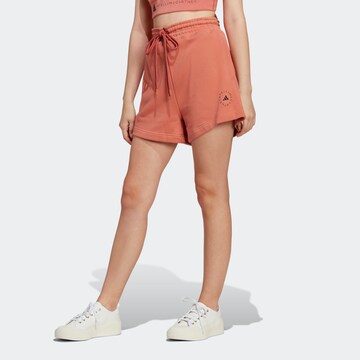 ADIDAS BY STELLA MCCARTNEY Loose fit Workout Pants in Brown: front