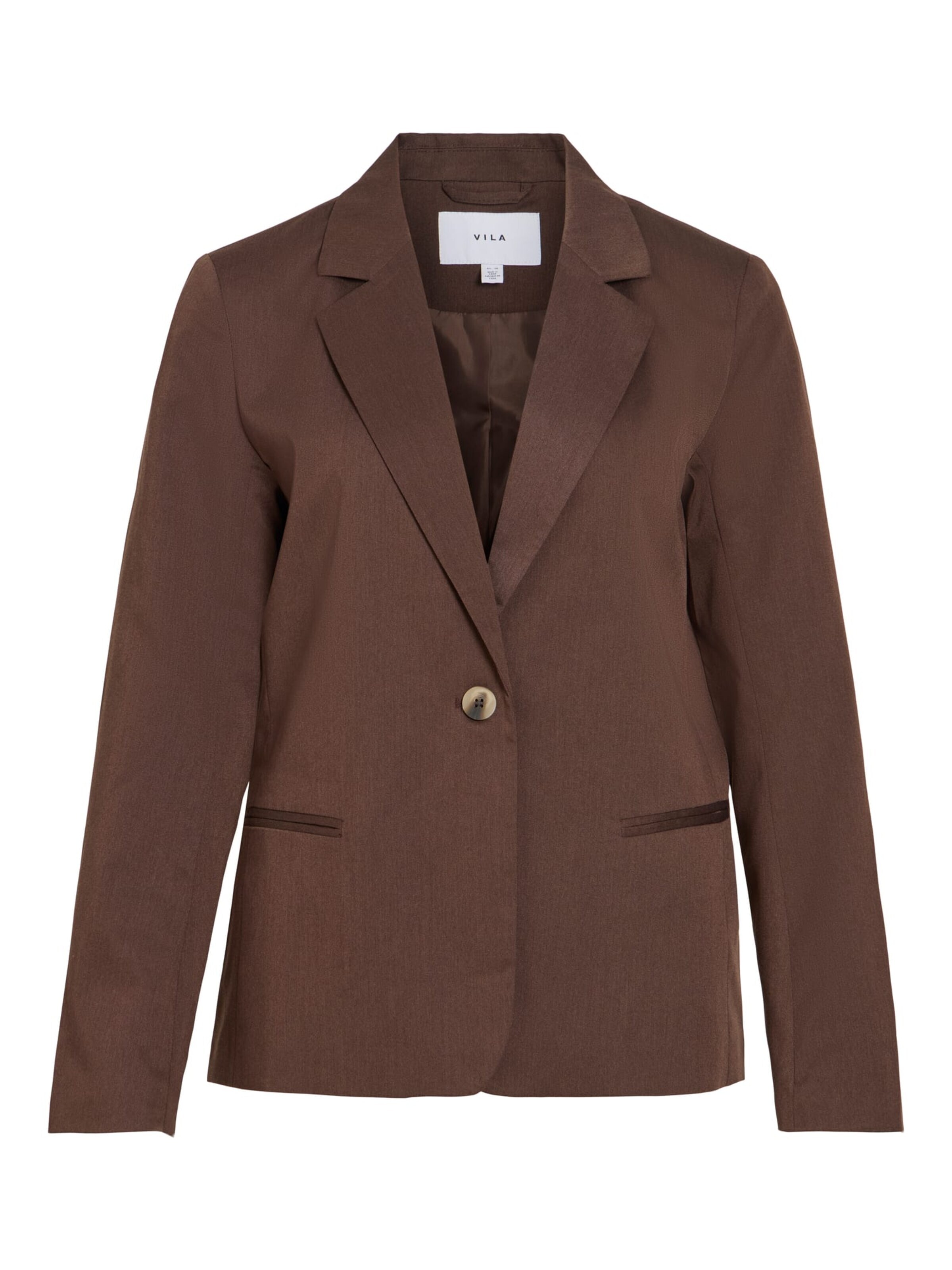 VILA Blazers 'Bella' in Bruin: voorkant