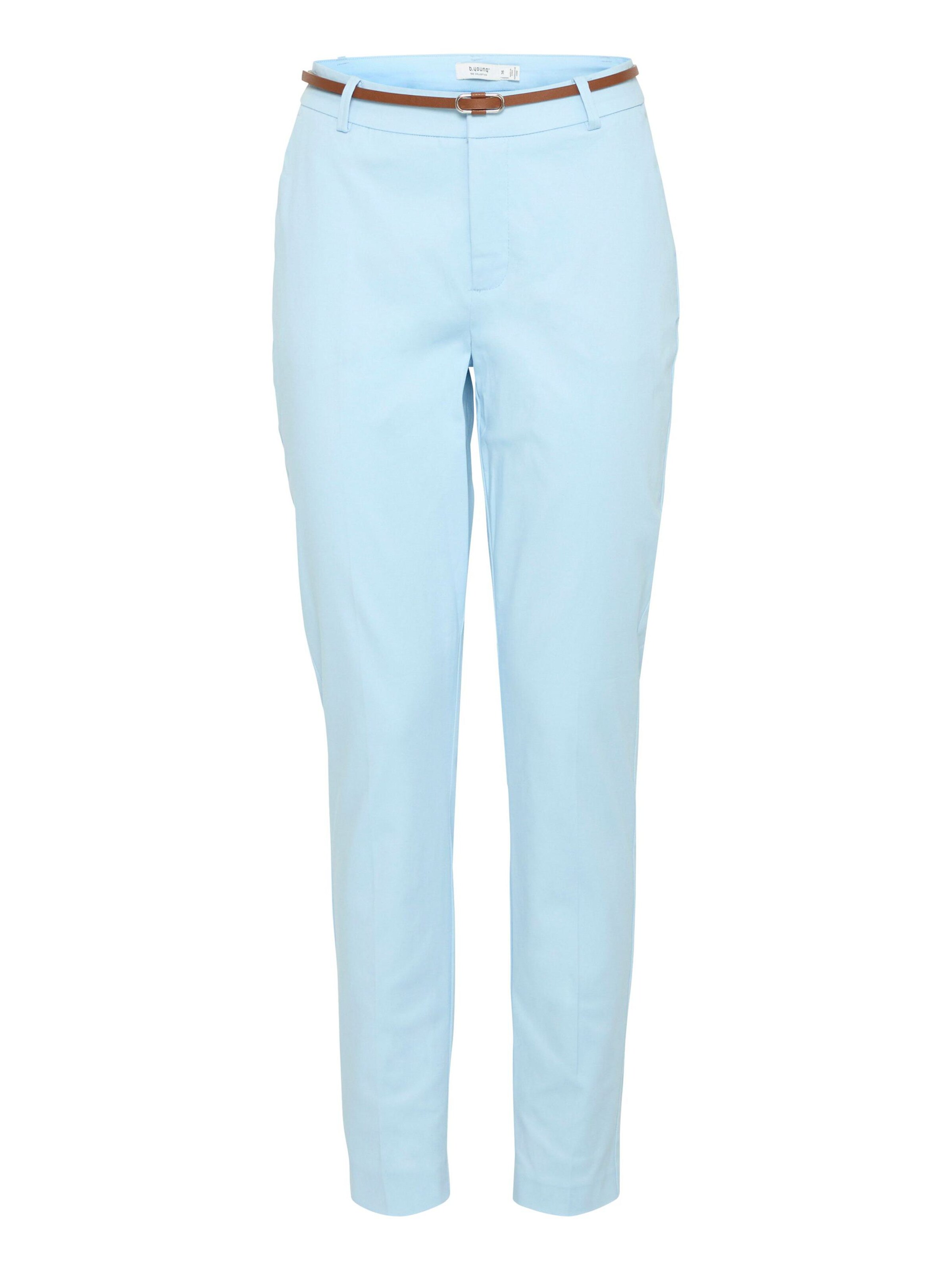 b.young - Pantalón chino 'Days' en azul: frente