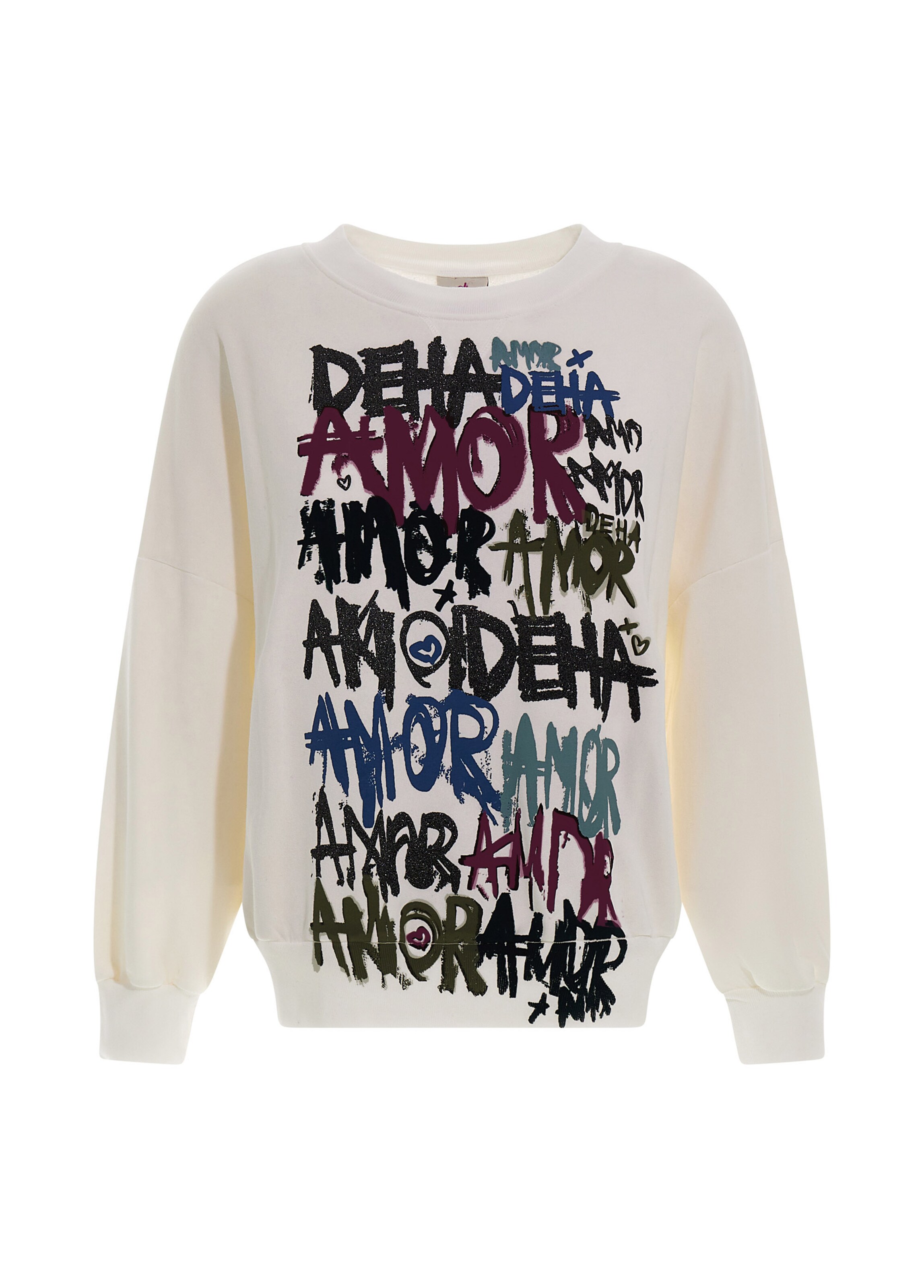 DEHA Sweatshirt in Weiß: Vorderseite