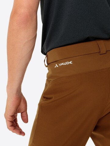 VAUDE Regular Outdoorbroek ' Elope' in Bruin