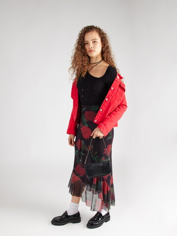 juoda VERO MODA Marškinėliai 'CARINA'
