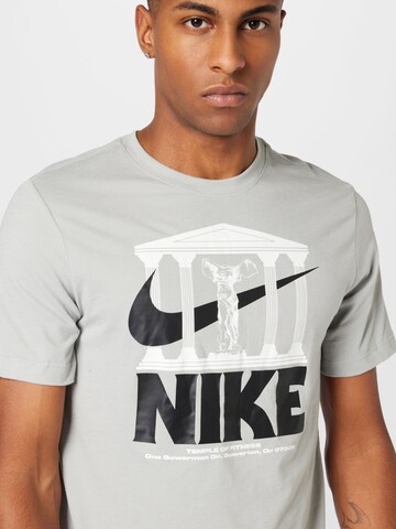 NIKE Performance Shirt 'WILD CARD' in Grey