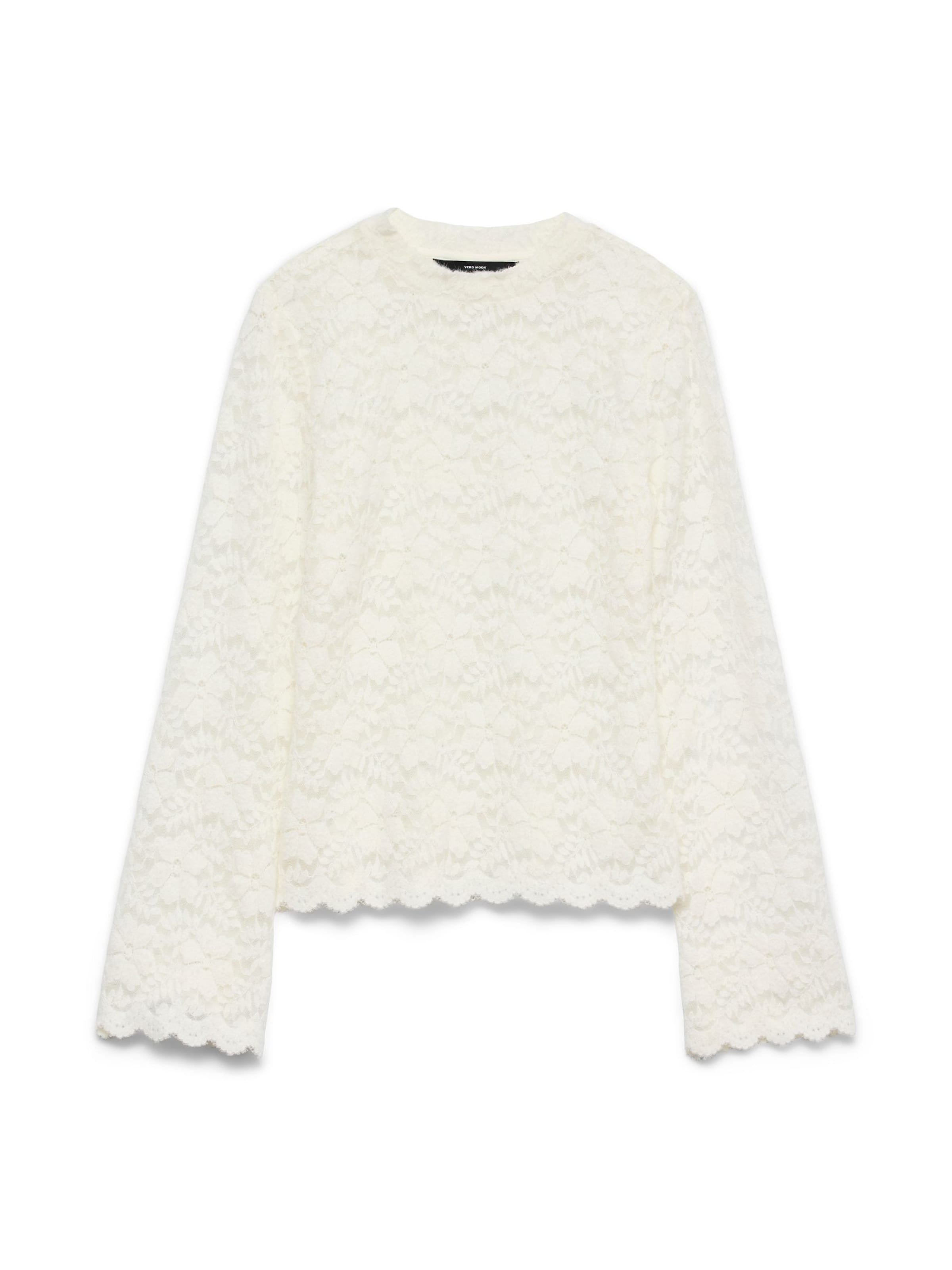 VERO MODA Bluse 'VMJASSY' i hvid: forside