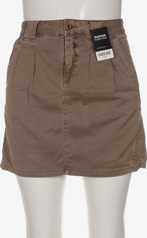 Closed Skirt in M in Brown: front