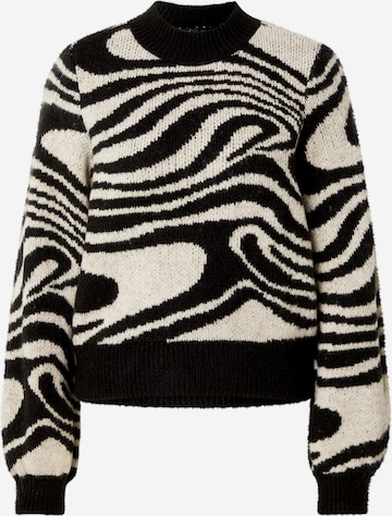 Pull-over 'ONLCECE' ONLY en noir : devant