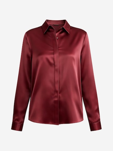 Lilysilk Blouse in Rood: voorkant