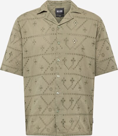 Only & Sons Button Up Shirt 'ARON' in Olive, Item view