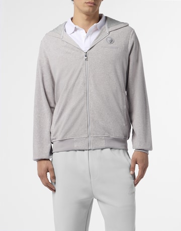 Plein Sport - Sudadera con cremallera en gris