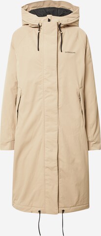 Didriksons Between-Seasons Coat 'Alicia' in Beige: front