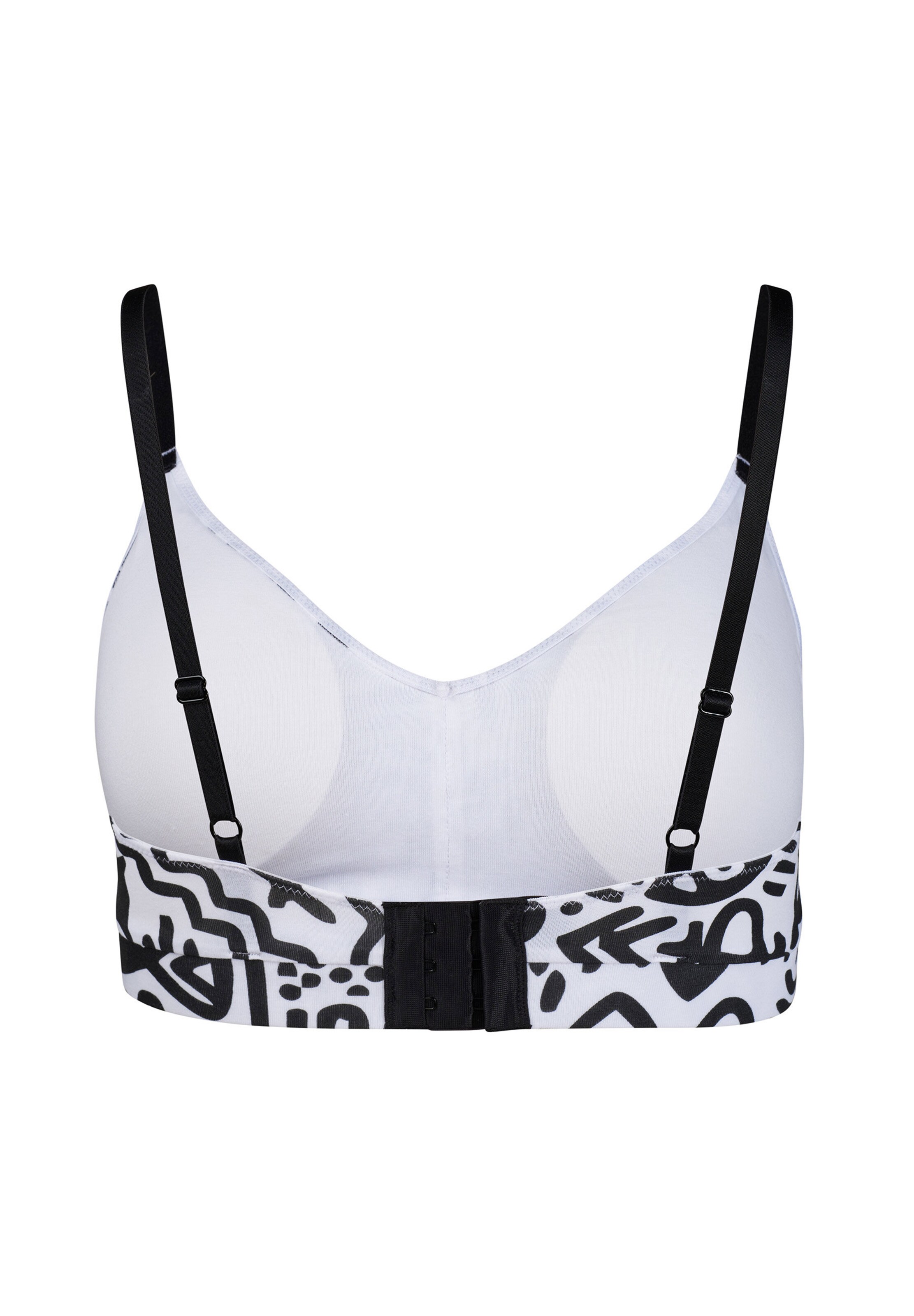 Skiny Bustier BH in Zwart