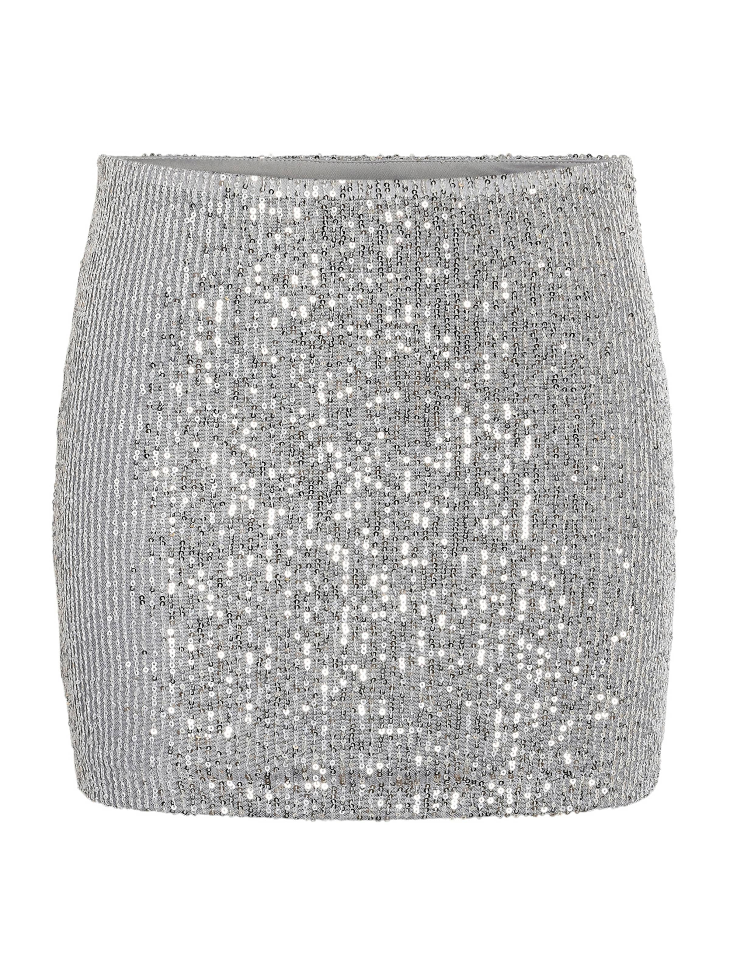 Noisy may Skirt 'NMSCARLET' in Silver: front