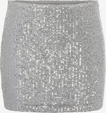 Noisy may Kjol 'NMSCARLET' i silver: framsida