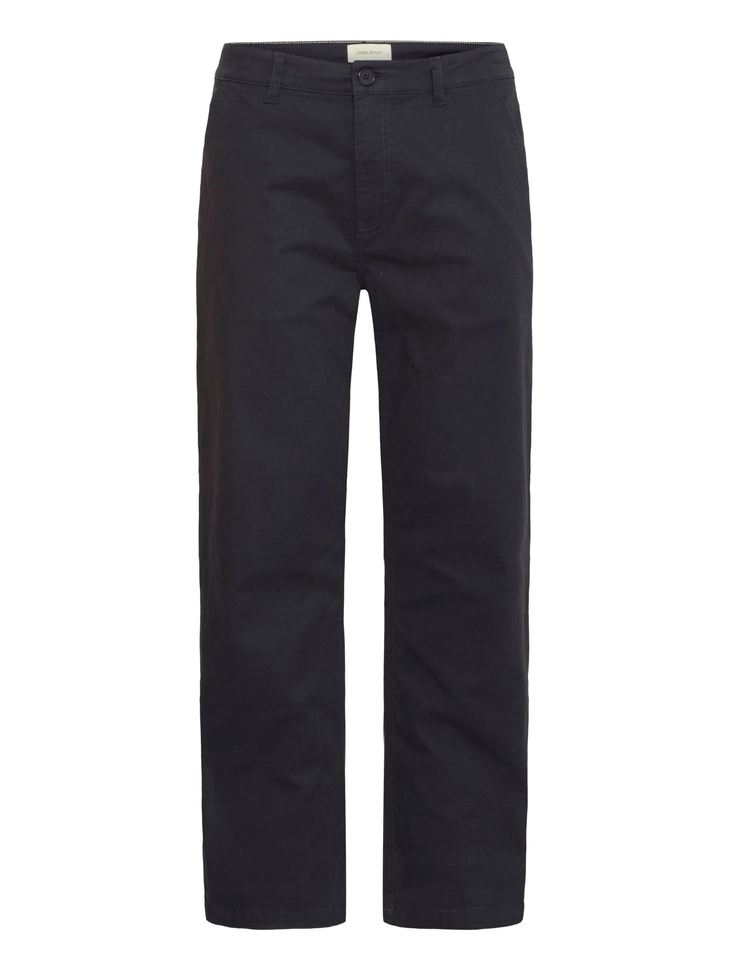 BLEND Loosefit Chino &#x27;Natan&#x27; in Blauw: voorkant