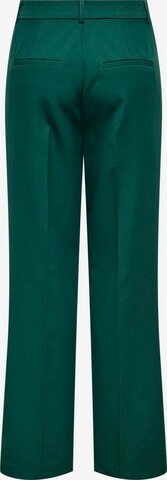 ONLY Loose fit Trousers with creases 'BERRY' in Green