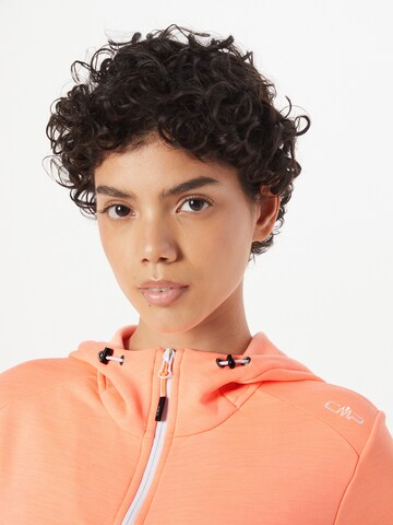 CMP Athletic Zip-Up Hoodie in Orange