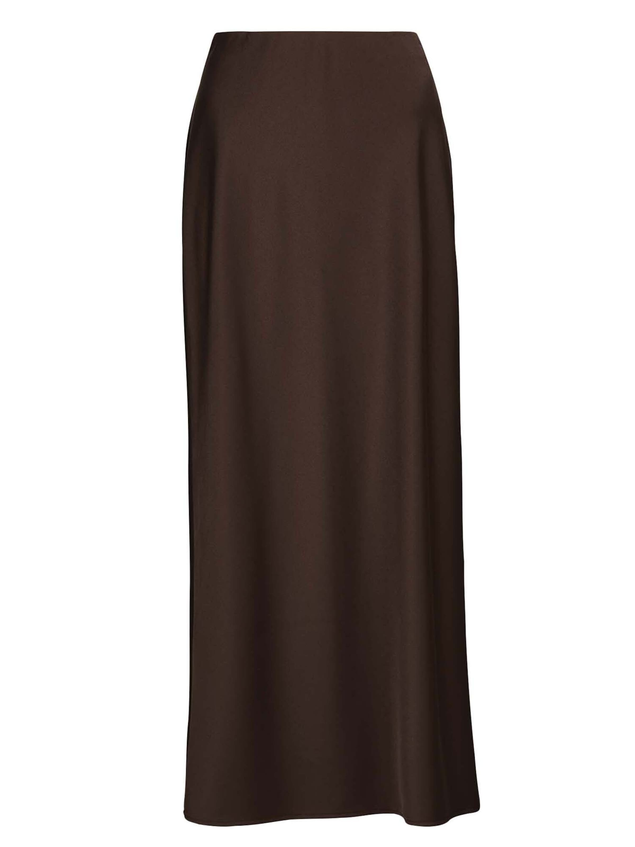 MADELEINE Rock in braun, Produktansicht