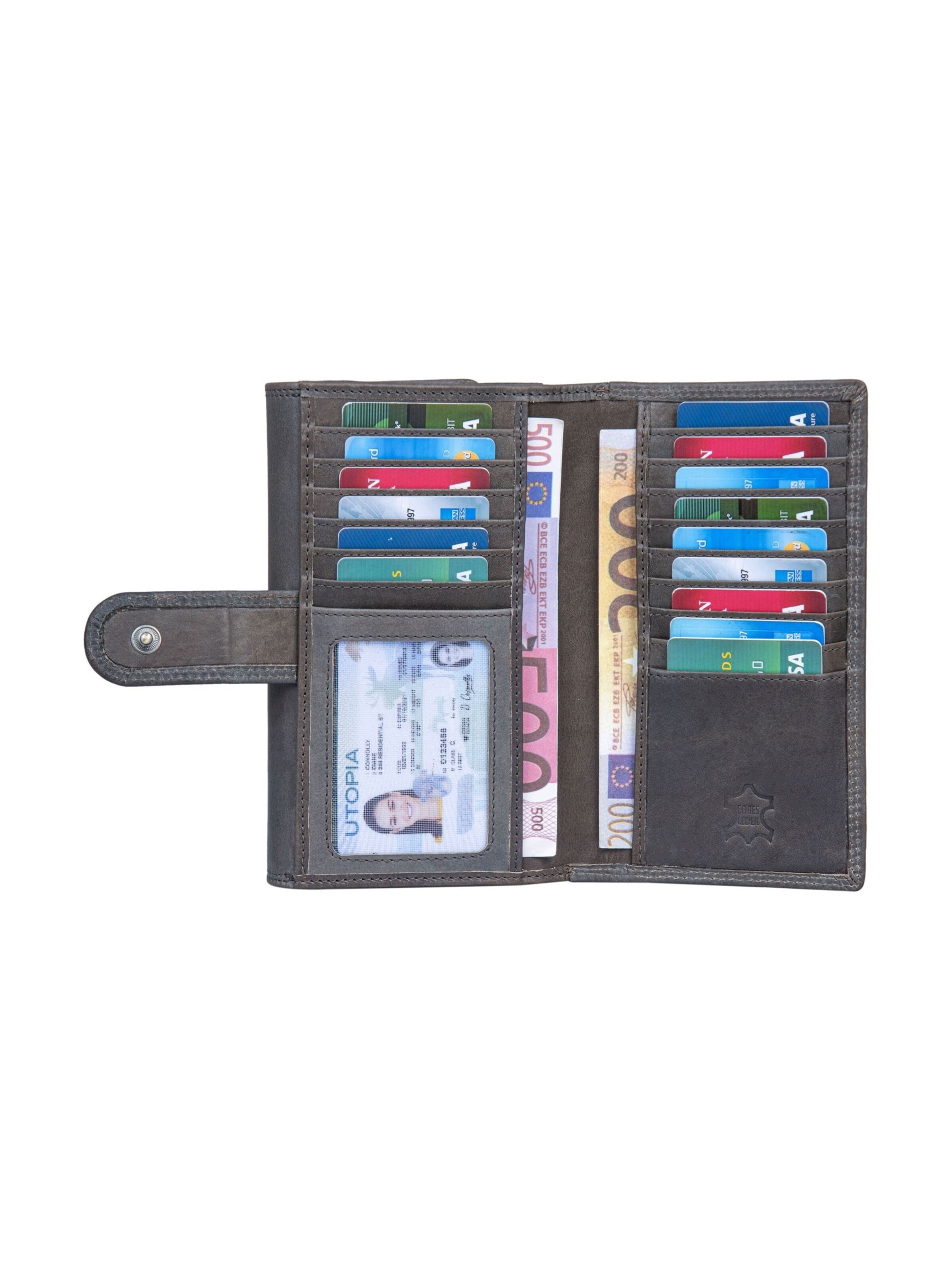 Benthill Wallet in Grey