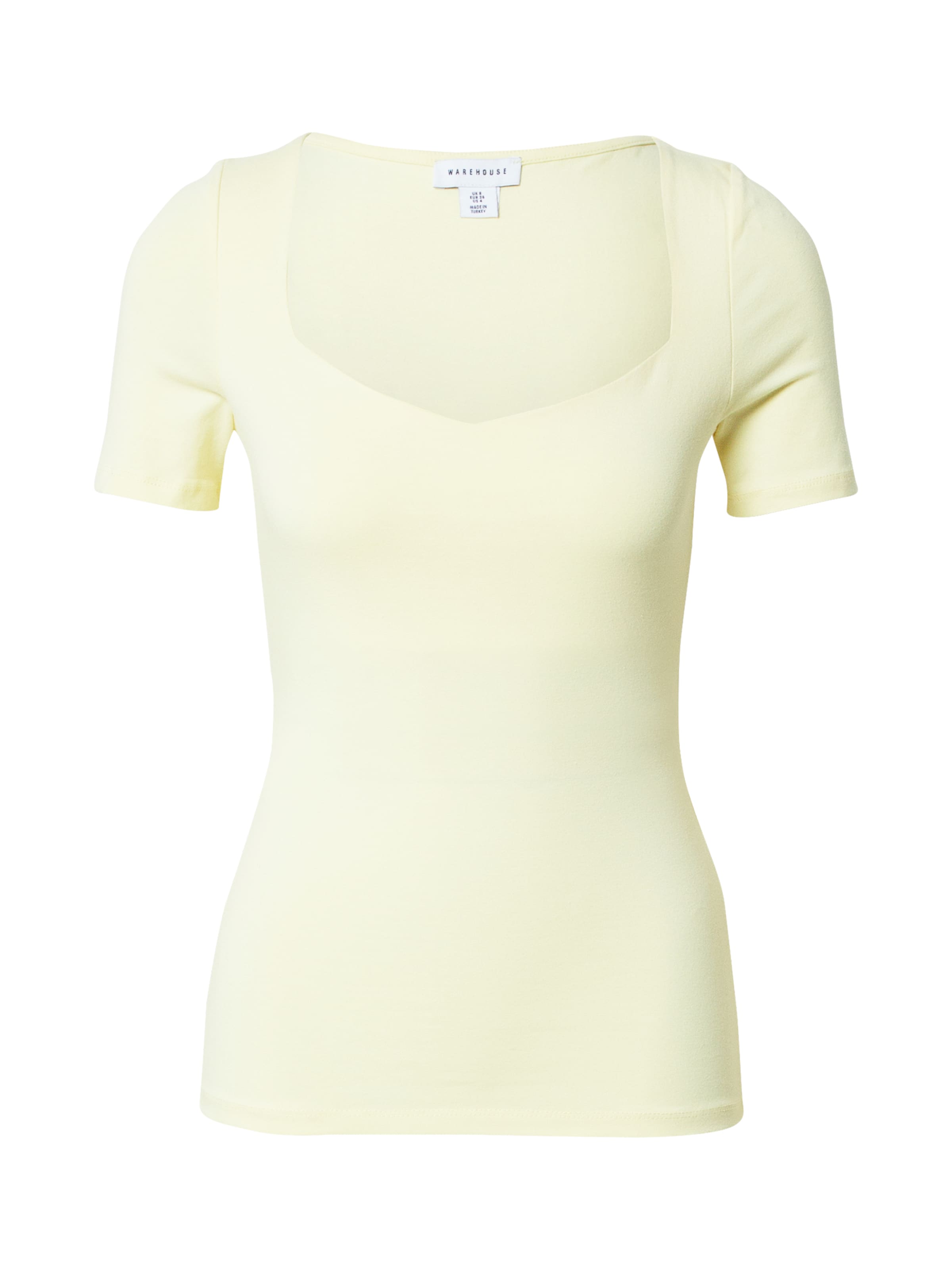 Warehouse - Camiseta en amarillo: frente