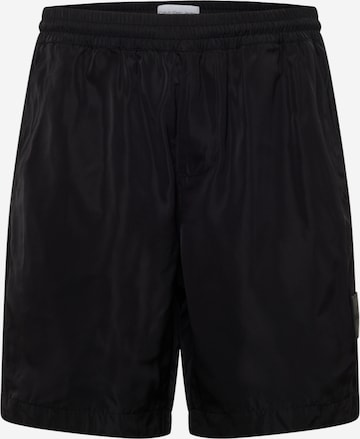 Calvin Klein Jeans Regular Pants in Black: front