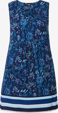 Robe Ulla Popken en bleu : devant