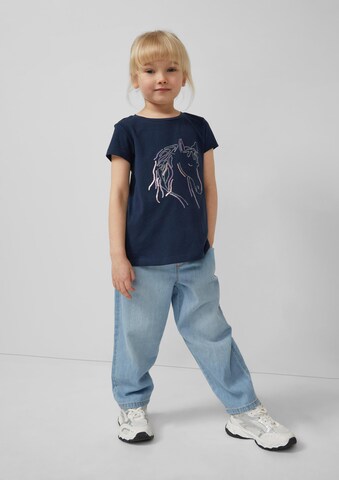 T-Shirt s.Oliver en bleu : devant