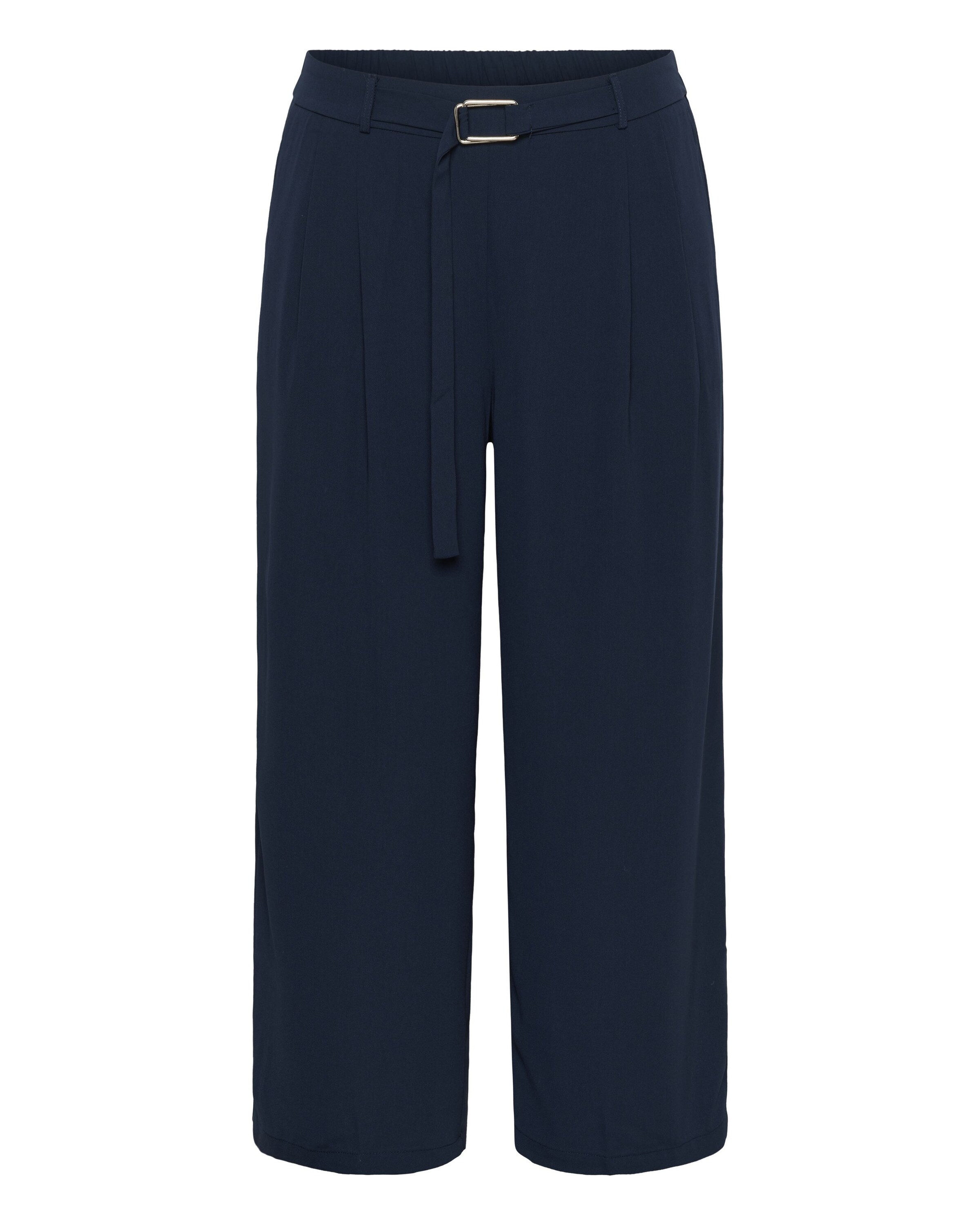 KAFFE CURVE Loosefit Hose 'KCIlia' in Blau: Vorderseite