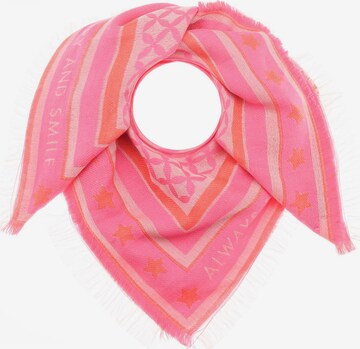 Foulard Zwillingsherz en rose : devant