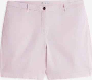 Tommy Hilfiger Curve Обычный Брюки-чинос в Лиловый: спереди