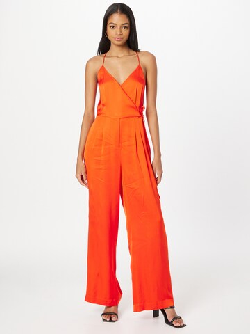 SCOTCH & SODA Jumpsuit in Rood: voorkant